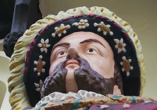 A figure of King Henry the 8th.
